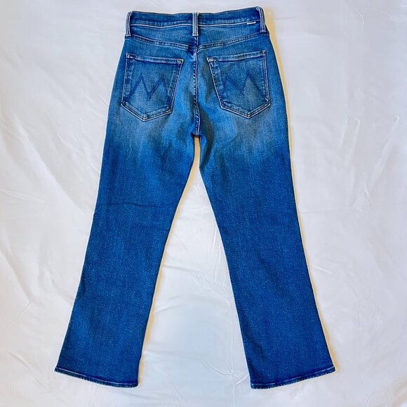 MOTHER Tripper Ankle Jeans Size 27 in Work Hard Play Hard - Picture 2 of 9